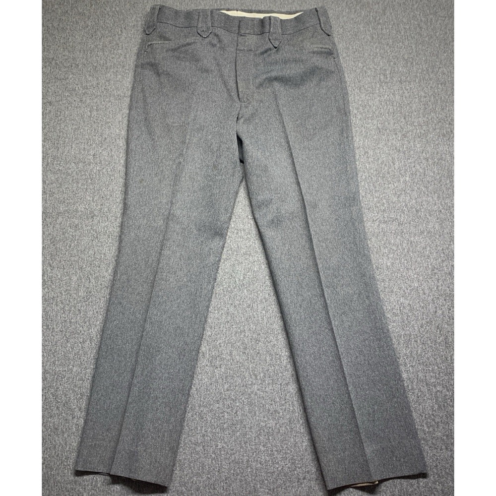 Vtg Mesquite Western Wear Men's Pants in Gray Made In USA - Size 34x31 ACTUAL